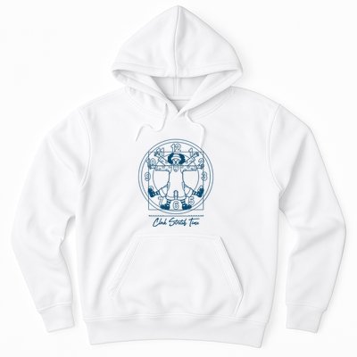 Big Comfy Couch Clock Stretch Time Hoodie