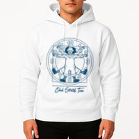 Big Comfy Couch Clock Stretch Time Hoodie