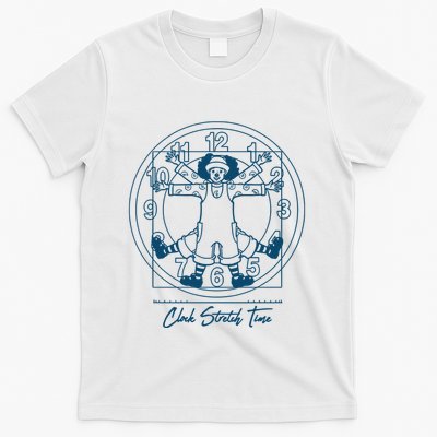 Big Comfy Couch Clock Stretch Time T-Shirt