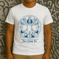 Big Comfy Couch Clock Stretch Time T-Shirt