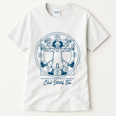 Big Comfy Couch Clock Stretch Time Tall T-Shirt