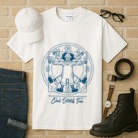 Big Comfy Couch Clock Stretch Time Tall T-Shirt