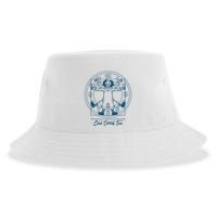 Big Comfy Couch Clock Stretch Time Sustainable Bucket Hat