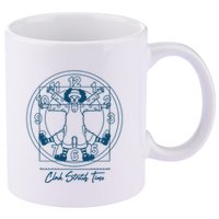 Big Comfy Couch Clock Stretch Time 11oz C Handle Ceramic Mug
