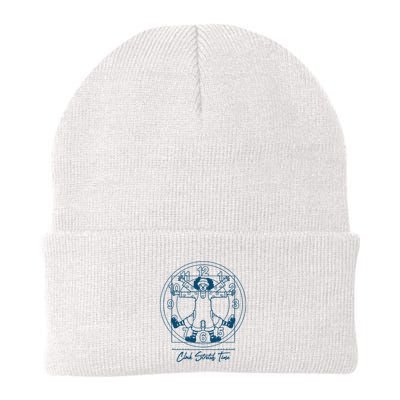 Big Comfy Couch Clock Stretch Time Beanie