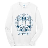 Big Comfy Couch Clock Stretch Time Tall Long Sleeve T-Shirt