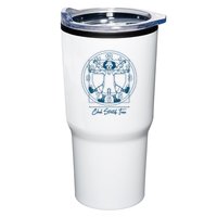Big Comfy Couch Clock Stretch Time Tumbler