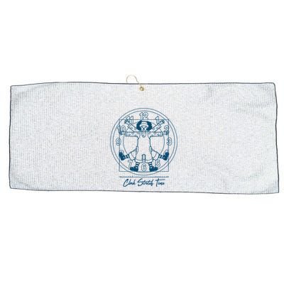 Big Comfy Couch Clock Stretch Time Large Microfiber Waffle Golf Towel