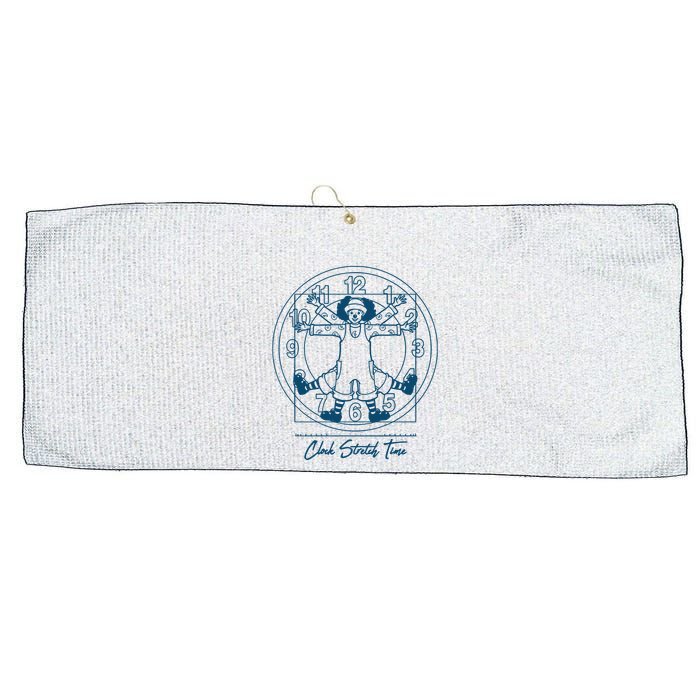 Big Comfy Couch Clock Stretch Time Large Microfiber Waffle Golf Towel