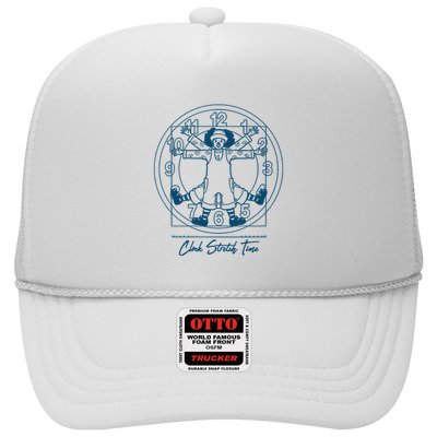 Big Comfy Couch Clock Stretch Time Trucker Hat