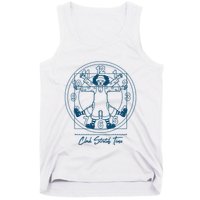 Big Comfy Couch Clock Stretch Time Tank Top