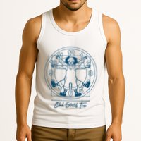 Big Comfy Couch Clock Stretch Time Tank Top