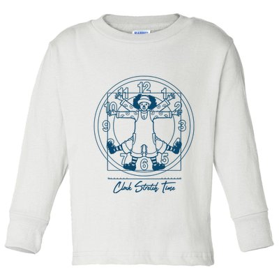Big Comfy Couch Clock Stretch Time Toddler Long Sleeve Shirt