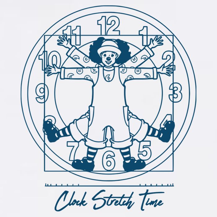 Big Comfy Couch Clock Stretch Time Toddler T-Shirt