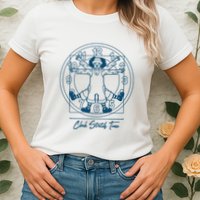 Big Comfy Couch Clock Stretch Time Womens T-Shirt