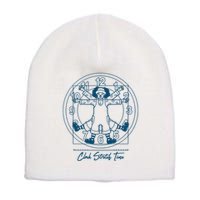 Big Comfy Couch Clock Stretch Time Short Acrylic Beanie