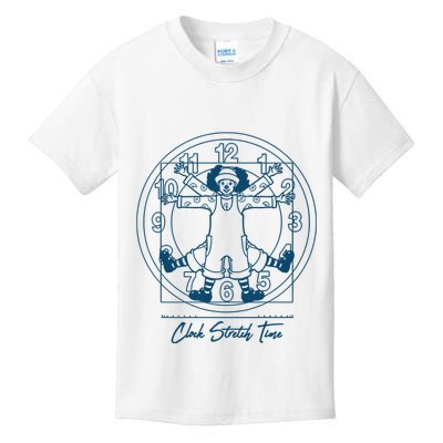 Big Comfy Couch Clock Stretch Time Kids T-Shirt
