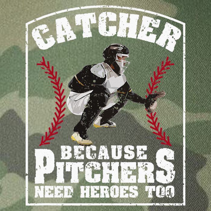 Baseball Catchers Catcher Because Pitchers Need Heroes Too Legacy Tie Dye Trucker Hat