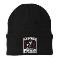 Baseball Catchers Catcher Because Pitchers Need Heroes Too Beanie
