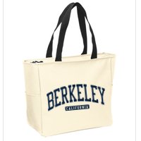Berkeley California Ca College Style Zip Tote Bag