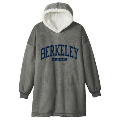 Berkeley California Ca College Style Hooded Wearable Blanket