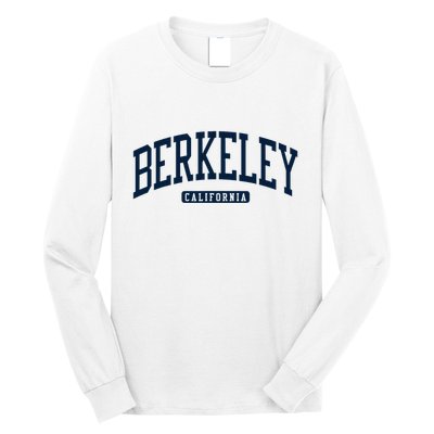 Berkeley California Ca College Style Long Sleeve Shirt