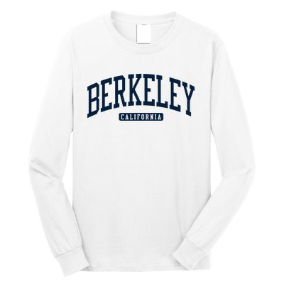 Berkeley California Ca College Style Long Sleeve Shirt