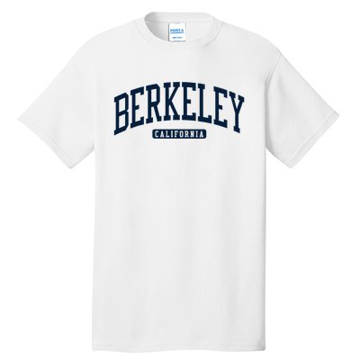 Berkeley California Ca College Style Tall T-Shirt