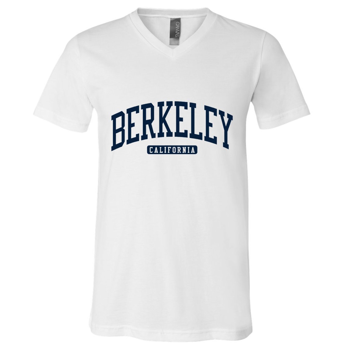 Berkeley California Ca College Style V-Neck T-Shirt