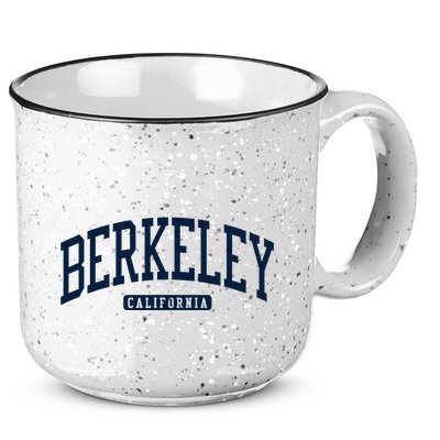 Berkeley California Ca College Style 15oz Campfire Ceramic Mug