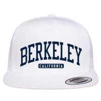 Berkeley California Ca College Style Flat Bill Trucker Hat