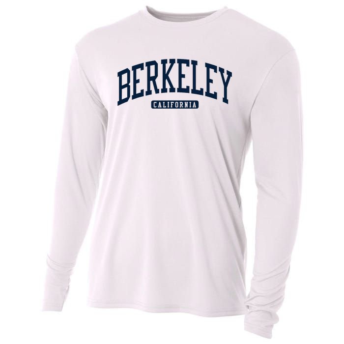 Berkeley California Ca College Style Cooling Performance Long Sleeve Crew