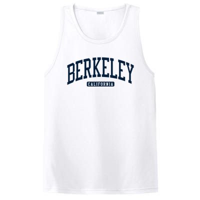 Berkeley California Ca College Style PosiCharge Competitor Tank