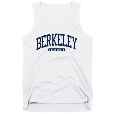 Berkeley California Ca College Style Tank Top