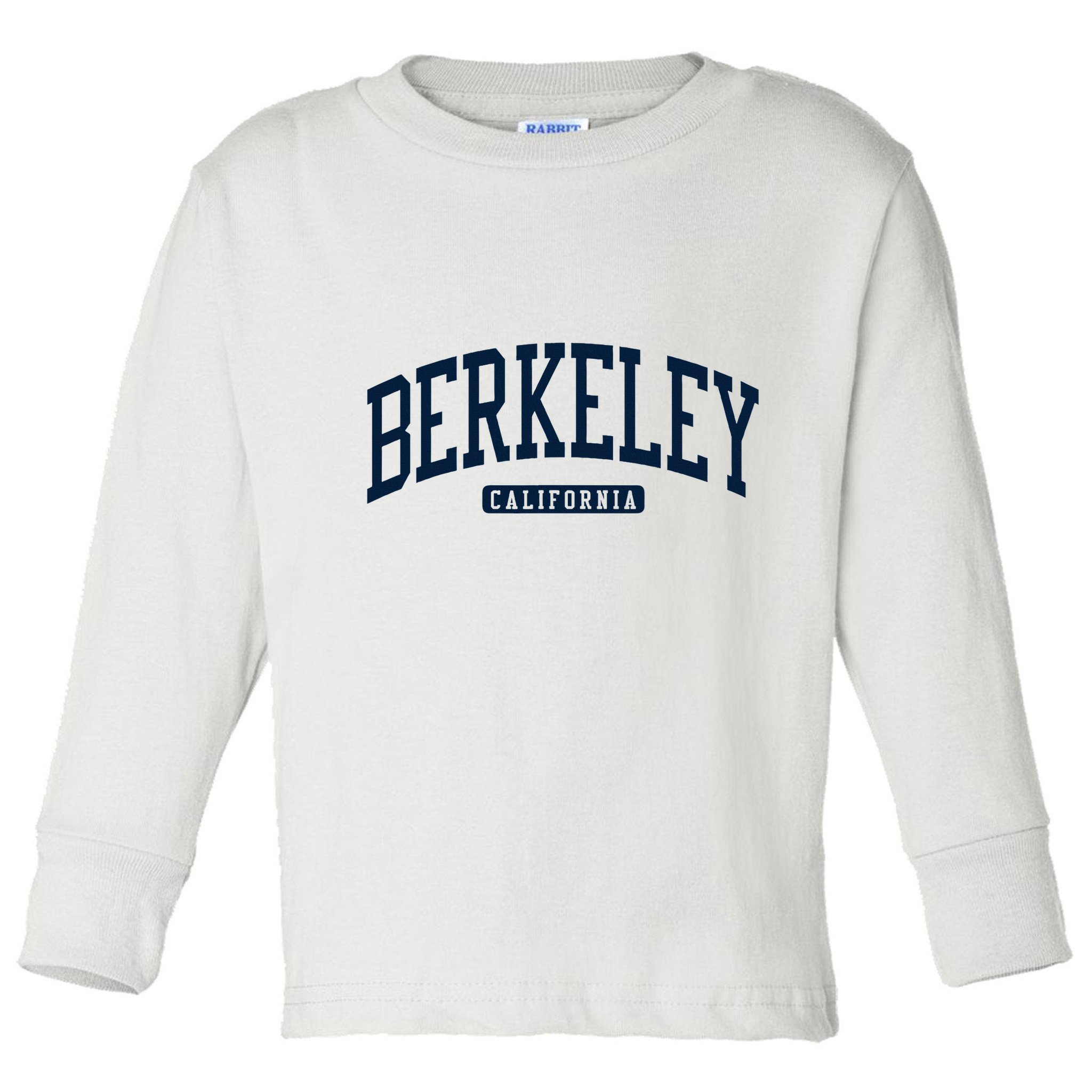 Berkeley California Ca College Style Toddler Long Sleeve Shirt