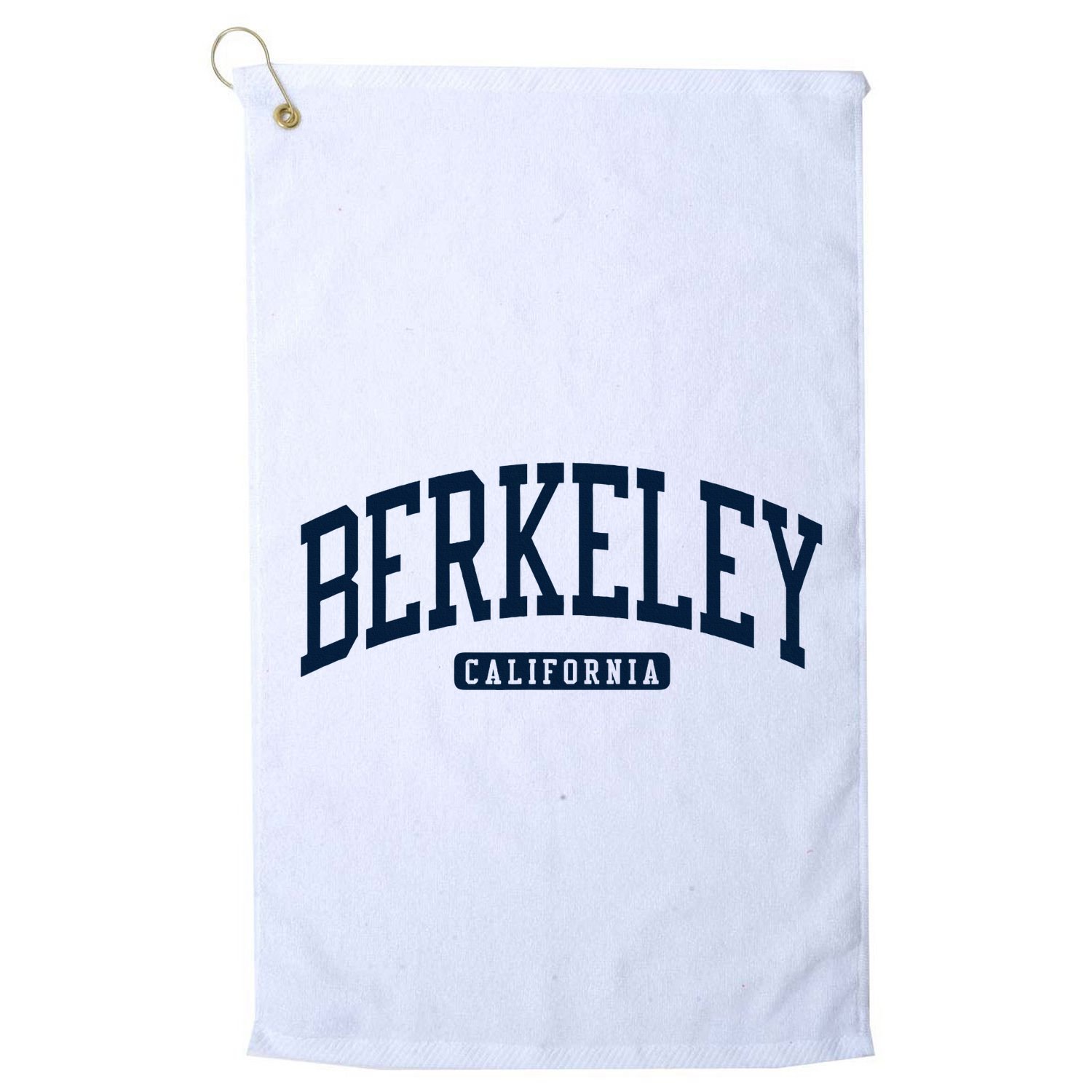 Berkeley California Ca College Style Golf Towel
