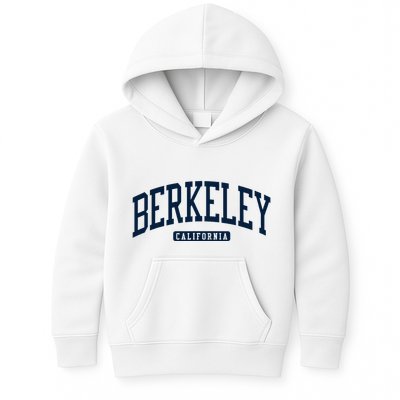Berkeley California Ca College Style Kids Hoodie