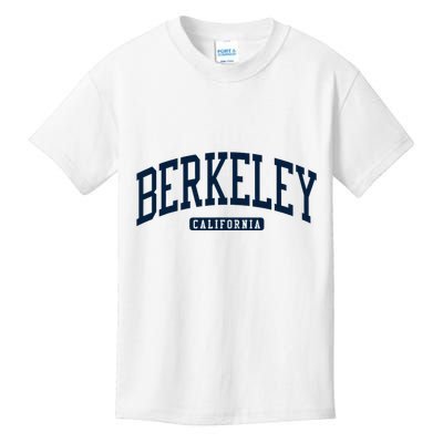 Berkeley California Ca College Style Kids T-Shirt