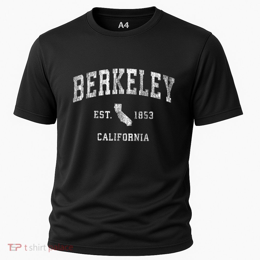 Berkeley California Ca Vintage Athletic Sports Design Performance Shirt