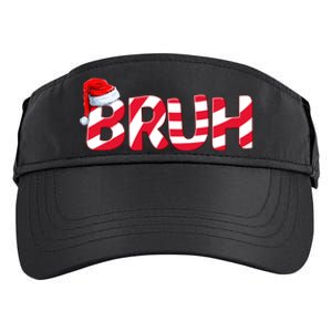 Bruh Christmas Candy Cane For Teen Boy Funny Xmas Bruh Adult Drive Performance Visor