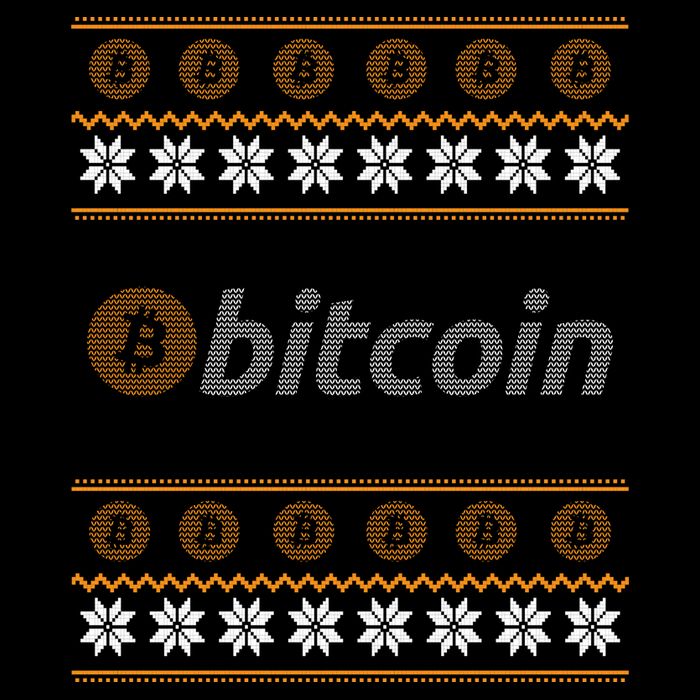 Bitcoin Cryptocurrency Christmas Holiday Impact Tech Backpack
