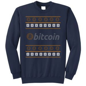 Bitcoin Cryptocurrency Christmas Holiday Sweatshirt