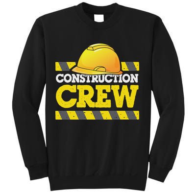 Boy Construction Crew Birthday Party Supplies Group Matching Sweatshirt