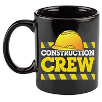 Boy Construction Crew Birthday Party Supplies Group Matching 11oz C Handle Ceramic Mug