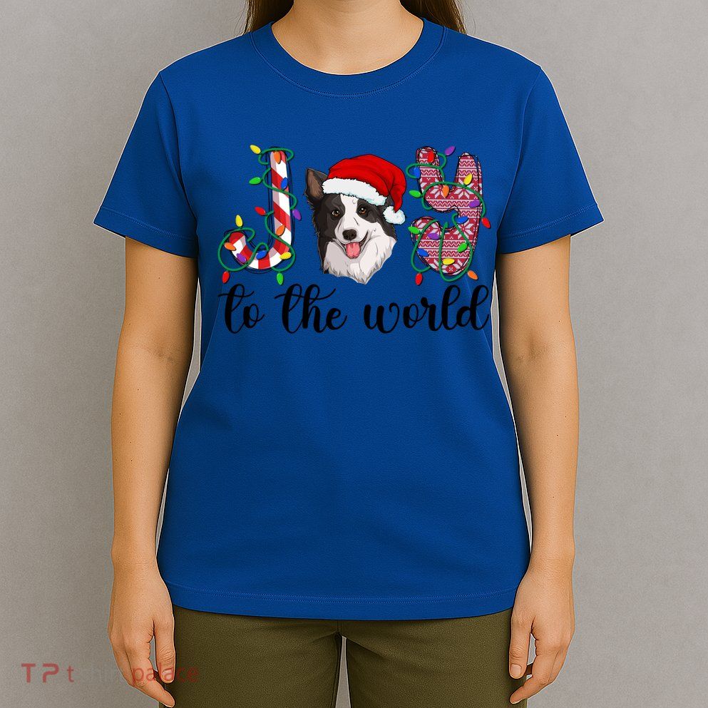 Border Collie Christmas Border Collie Xmas Party Great Gift T-Shirt