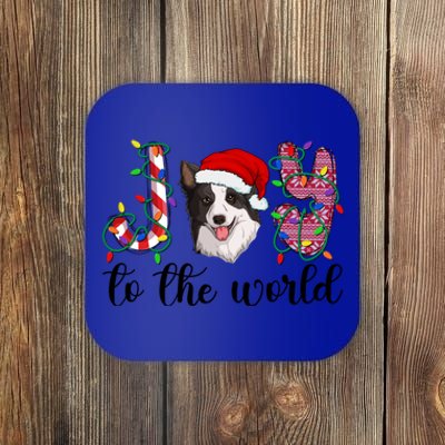 Border Collie Christmas Border Collie Xmas Party Great Gift Coaster