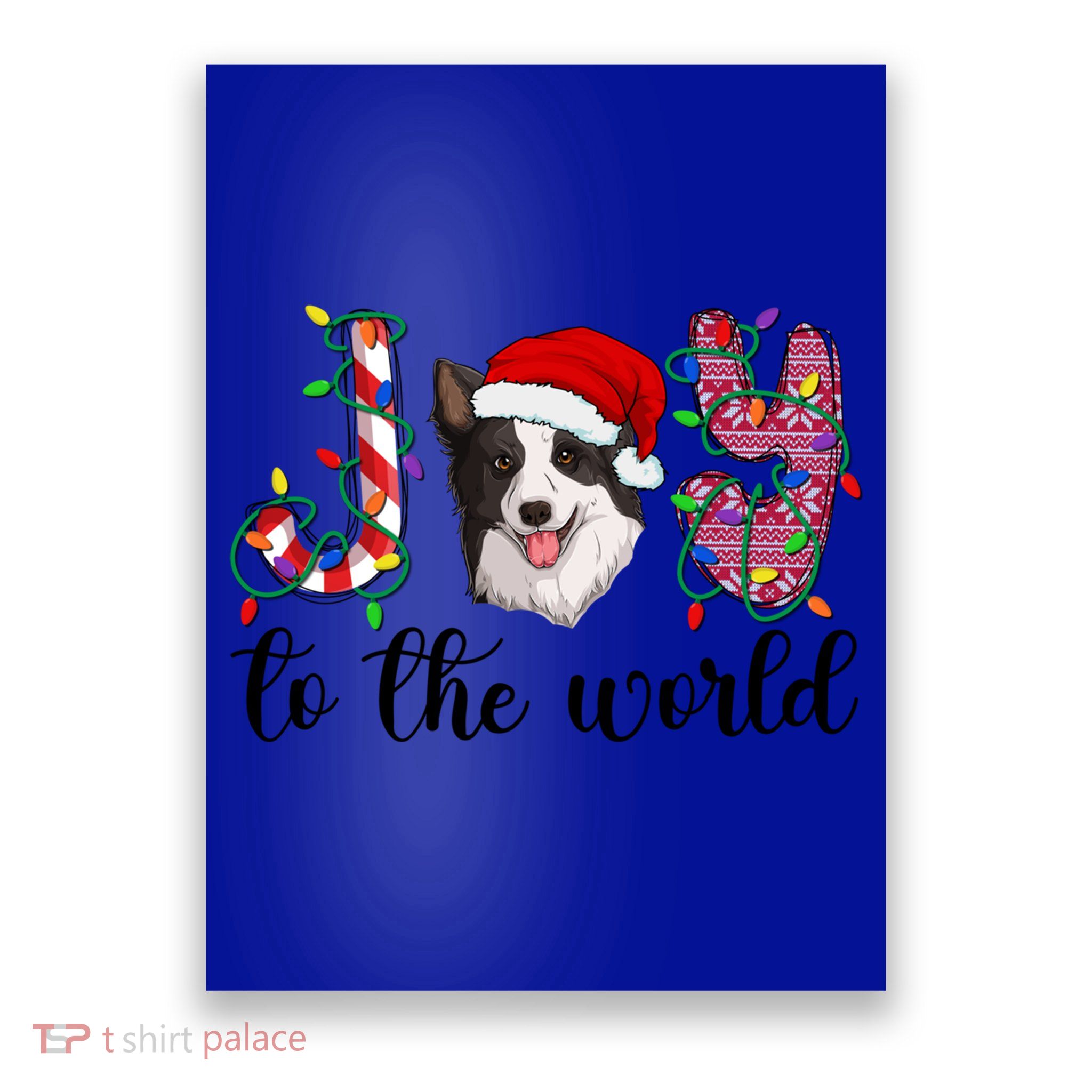 Border Collie Christmas Border Collie Xmas Party Great Gift Poster