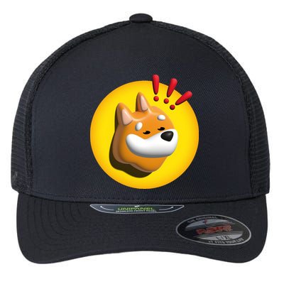 Bonk Crypto Currency Flexfit Unipanel Trucker Cap