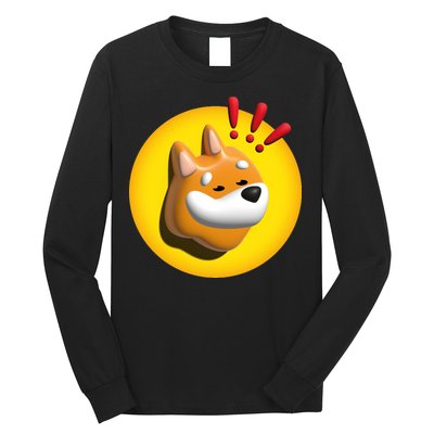 Bonk Crypto Currency Long Sleeve Shirt