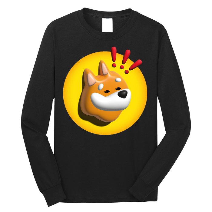 Bonk Crypto Currency Long Sleeve Shirt